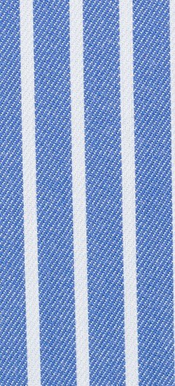 Cobalt Blue Pencil Stripe Custom Shirt