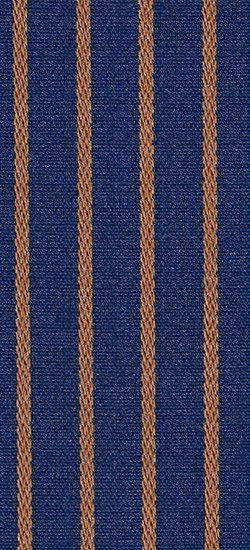 Navy Tan Pencil Stripe Custom Shirt