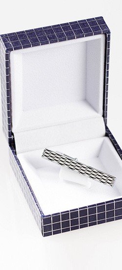 Silver Tie Clip