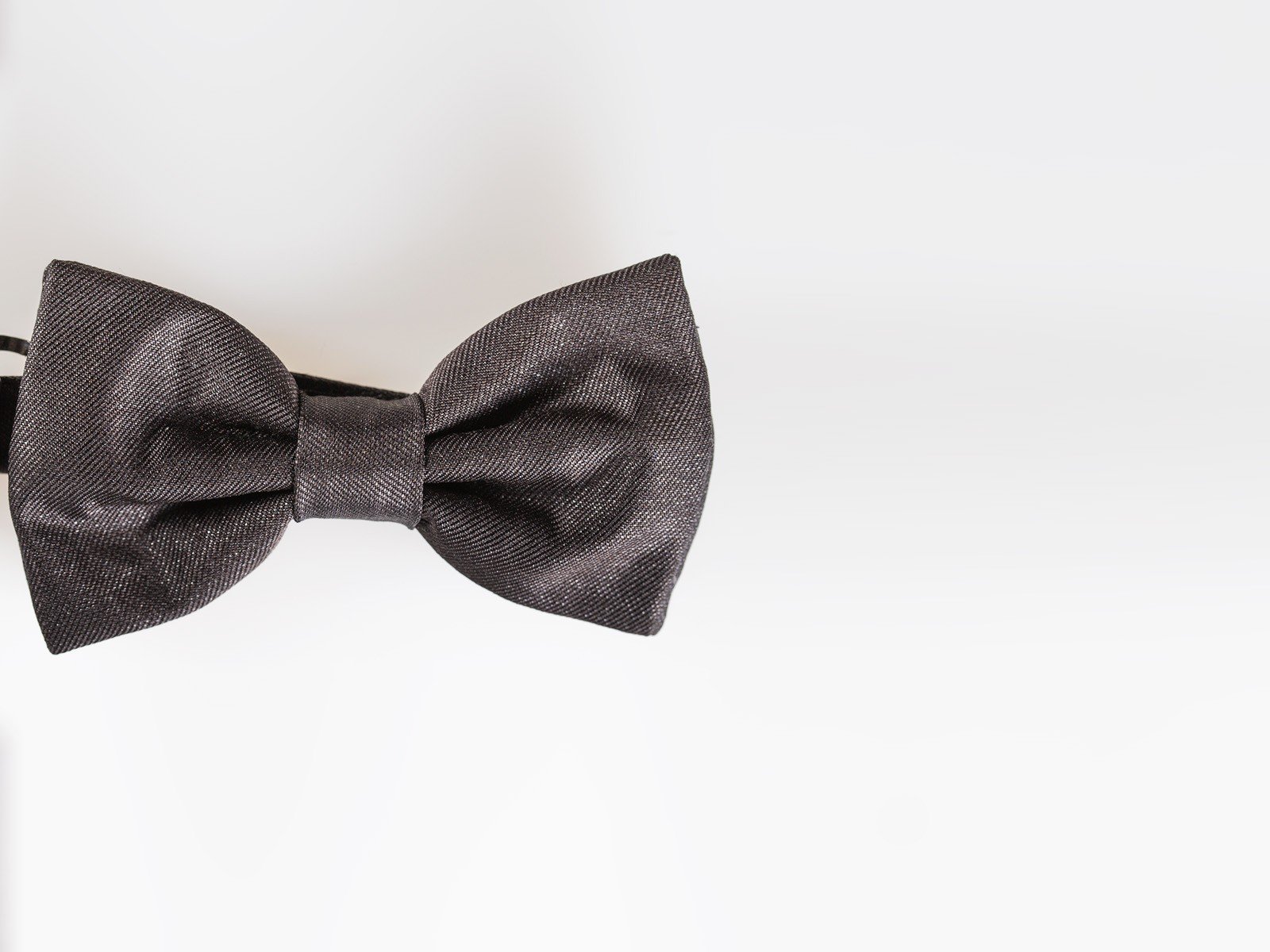 Matte Black Bowtie