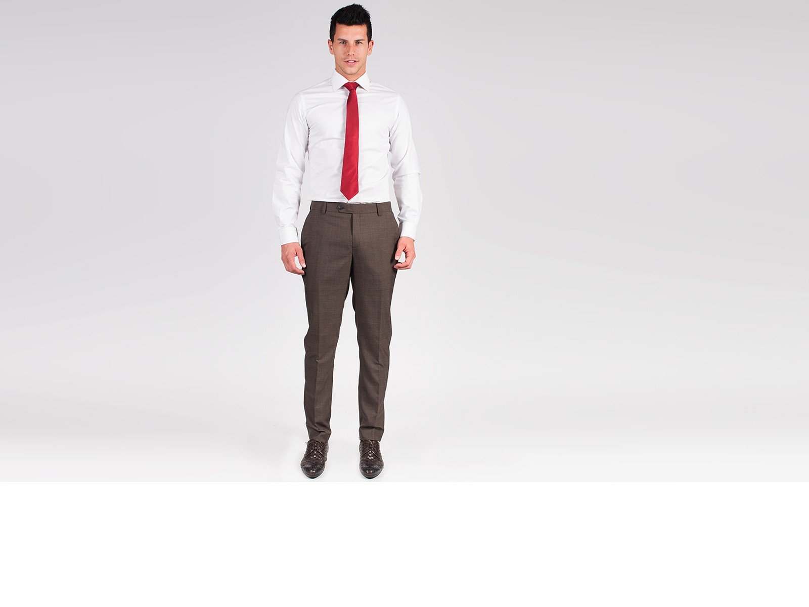 Buy Louis Philippe Grey Shirt Online - 802840 | Louis Philippe