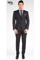 The Brody - Charcoal Grey 2 Piece Custom Suit