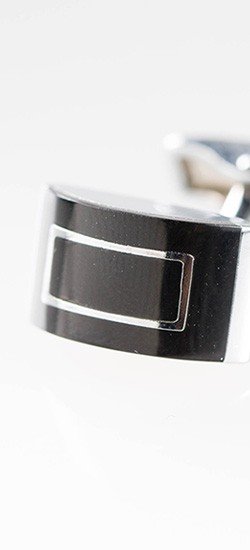 Black Cufflink