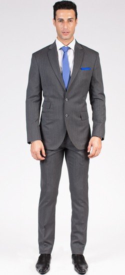 The Shakespear - Herringbone 2 Piece Custom Suit