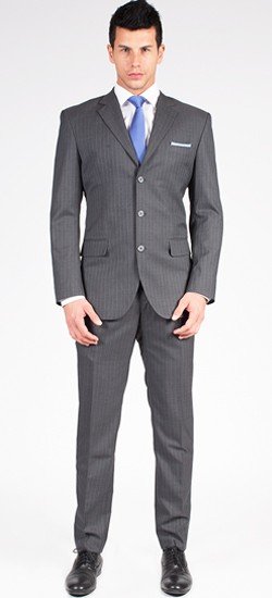 The Farrell Striped 2 Piece Custom Suit