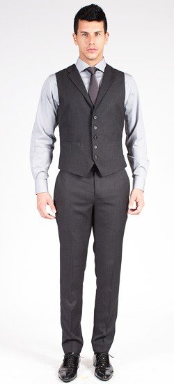 Charcoal Grey Vest