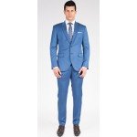 The Aaron - Steel Blue 2 Piece Custom Suit