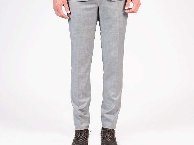 Ankel Length Slim Fit Light Grey Mens Armani Formal Pants Croped Pants,  Handwash at Rs 375 in Pune