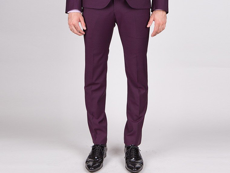 The Gambler - Luxurious Purple 3 Piece Custom Suit Suitsforme.com